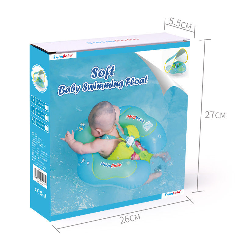 Swimbobo Bébé Anneau De Natation Couché Anneau de Natation des Enfants Anneau Aisselles Anneau Soleil Protection