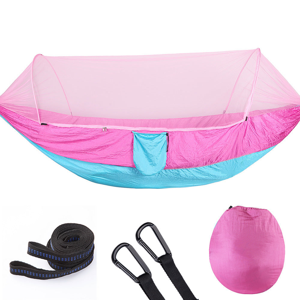 Portable Tente Camping Hamac Avec Moustiquaire Multi Utiliser Portable Balançoire Hamac Tente Pour la Randonnée Camping